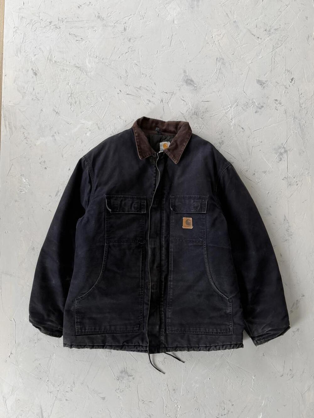 Vintage Carhartt Navy Blue Arctic Jacket